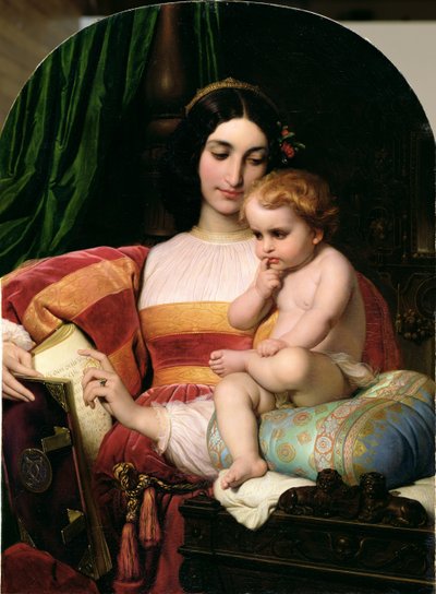 The Childhood of Pico della Mirandola by Hippolyte Delaroche